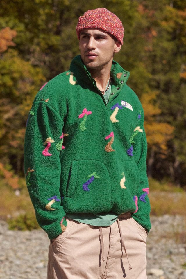 Parks Project UO Exclusive Dancing Shrooms Fleece Sweatshirt