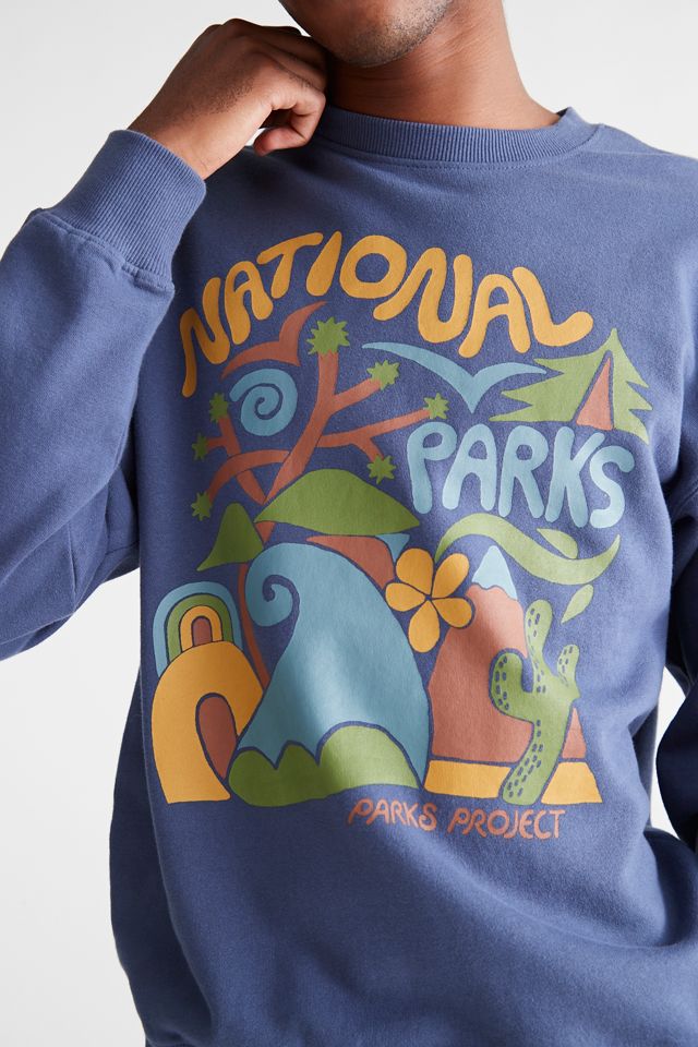 Parks Project National Parks Whirled Crew Neck Sweatshirt | Urban ...