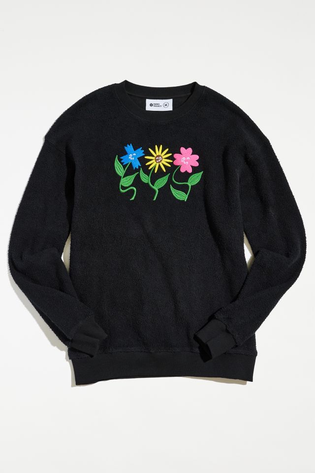 Parks Project UO Exclusive Flower Friends Crew Neck Sweatshirt #1
