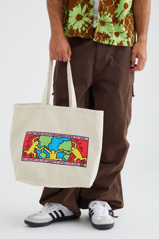 Keith Haring Pocketable Tote Bag