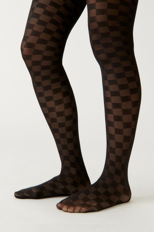 Anya Checkered Tight #1