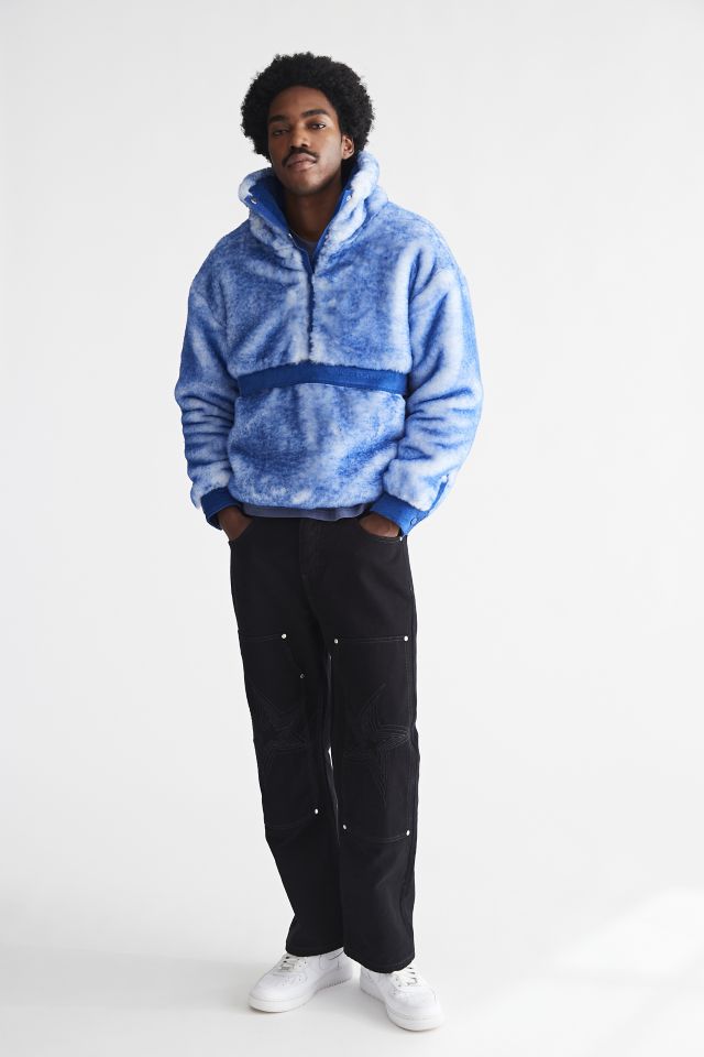 House Of Sunny Dip Dyed Polar Fleece Sweatshirt #1