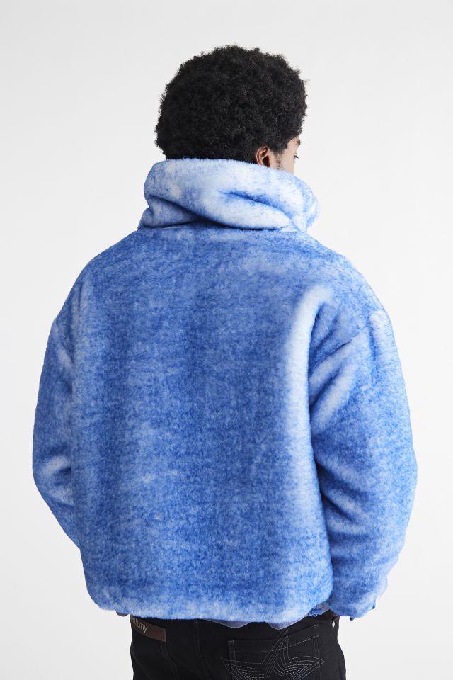 House Of Sunny Dip Dyed Polar Fleece Sweatshirt #3