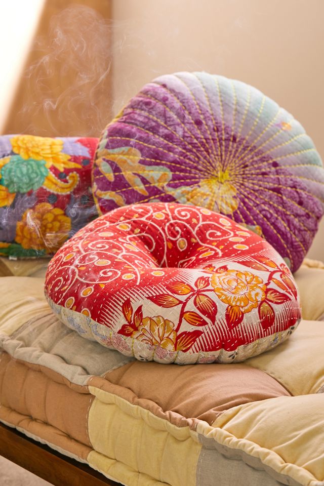 urbanoutfitters.com | Urban Renewal One-Of-A-Kind Kantha Shelly Pillow