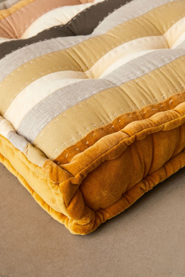 Urban Renewal Recycled Stripe Floor Pillow #2