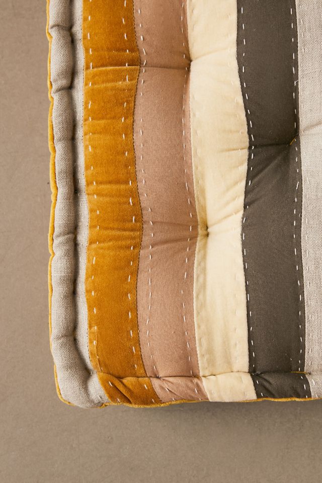 Urban Renewal Recycled Stripe Floor Pillow #3