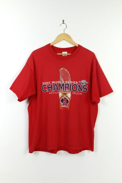 TheDepotMensShop 2002 Anaheim Angels Shirt / Vintage Major League Baseball Monkey Junkie Rally Time Graphic Tee Never Worn Like New Size Extra Large