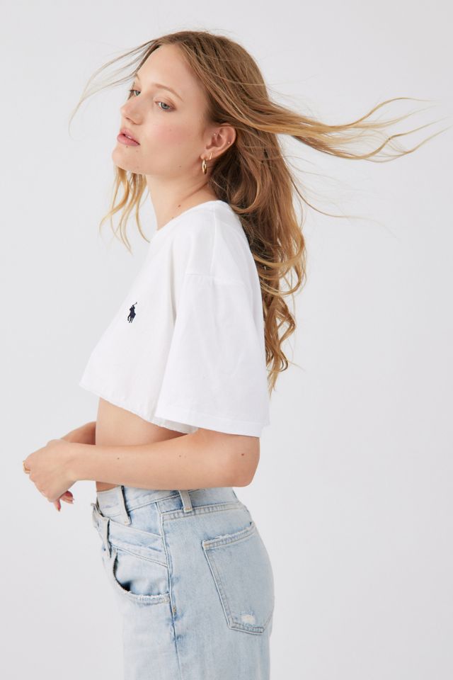 Urban Renewal Remade Polo Super Cropped Tee #2