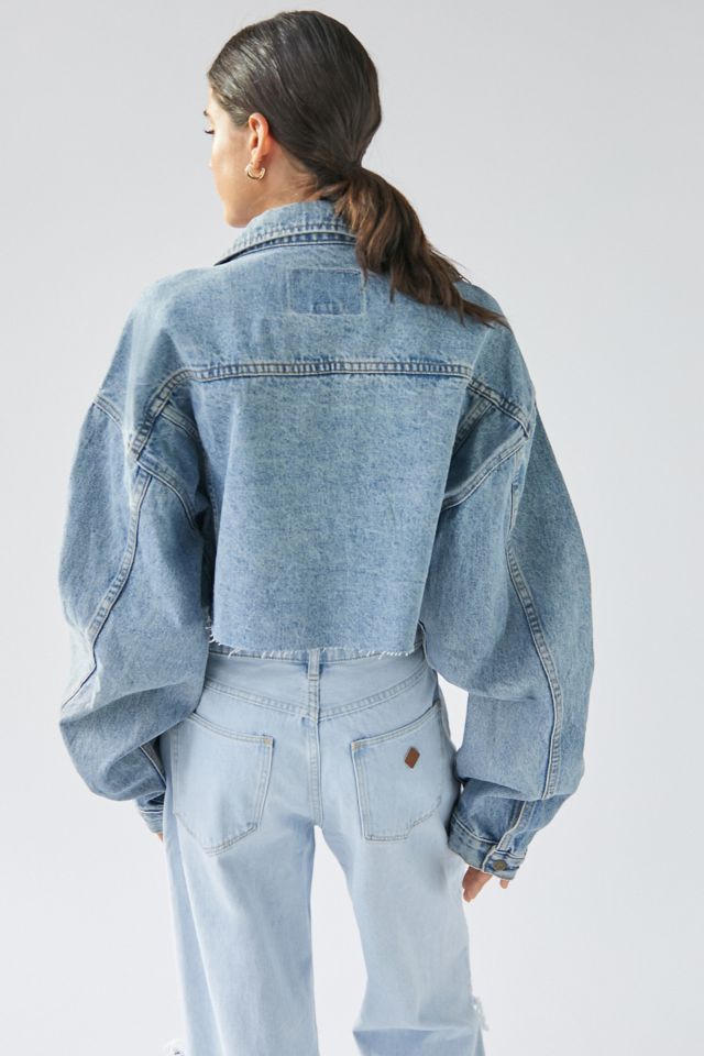 Urban Renewal Vintage Fleece Lined Denim Jacket