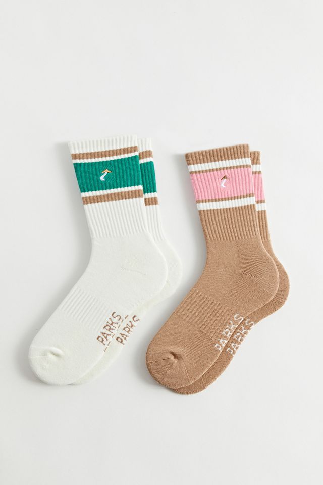 Parks Project Shrooms Trail Crew Sock 2Pack Urban Outfitters Canada