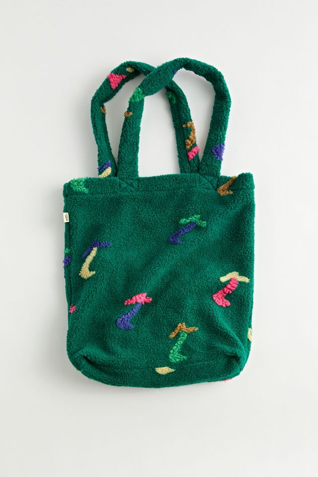 Parks Project Dancing Shrooms High Pile Fleece Tote Bag