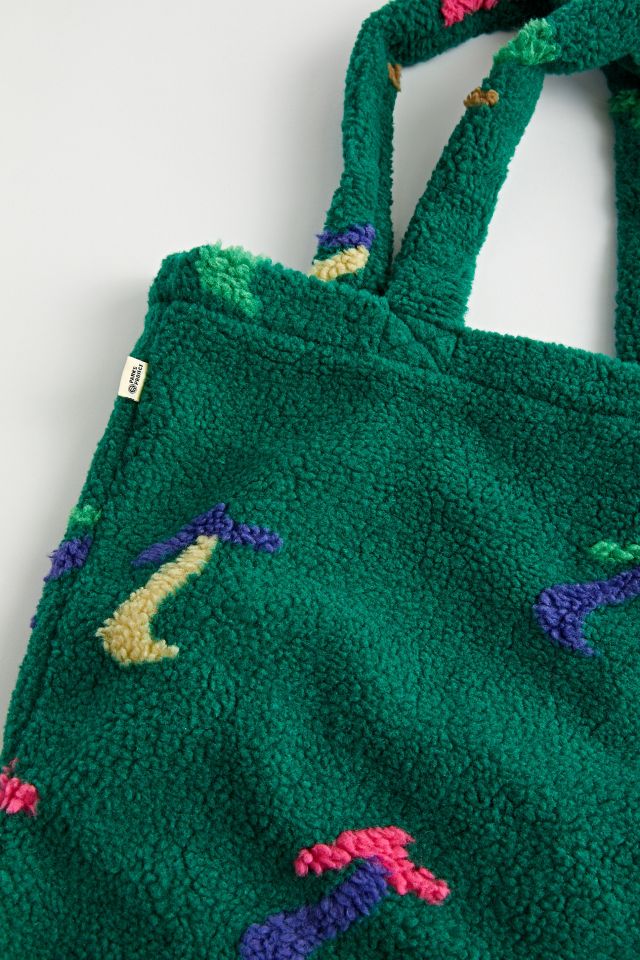 Parks Project Dancing Shrooms High Pile Fleece Tote Bag #1