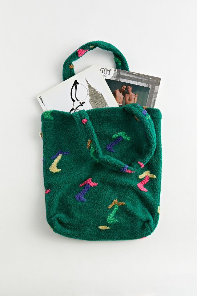 Parks Project Dancing Shrooms High Pile Fleece Tote Bag #3