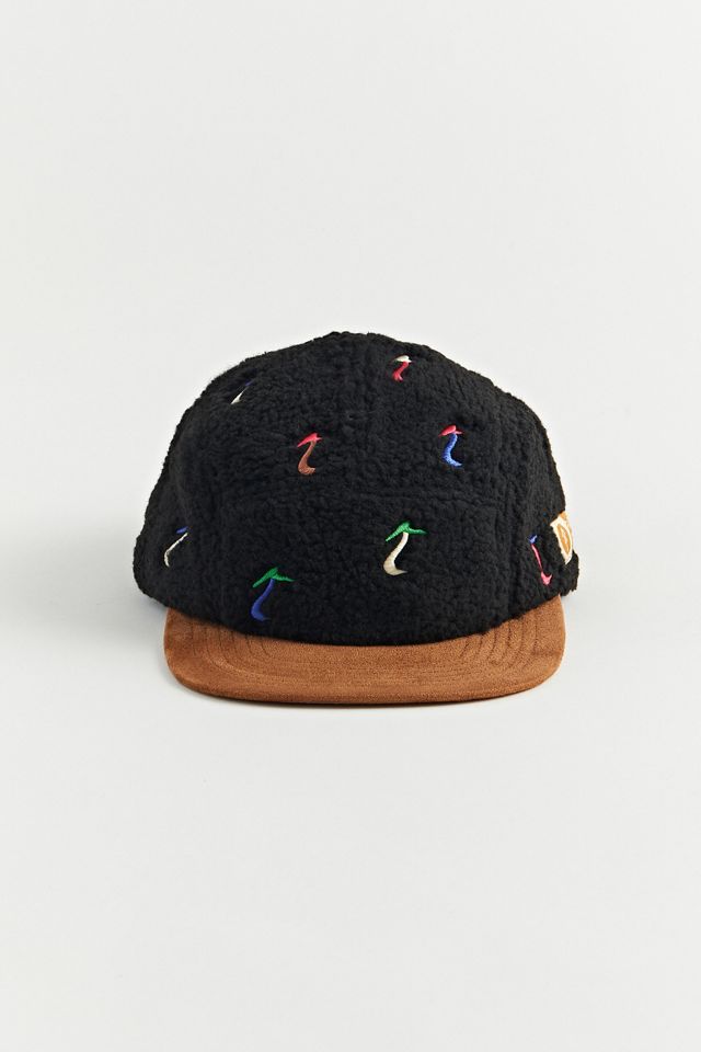 Parks Project UO Exclusive Night Shrooms Fleece Hat | Urban Outfitters