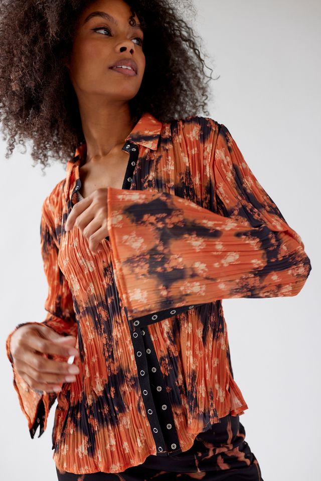 UO Casey Long Sleeve Top | Urban Outfitters