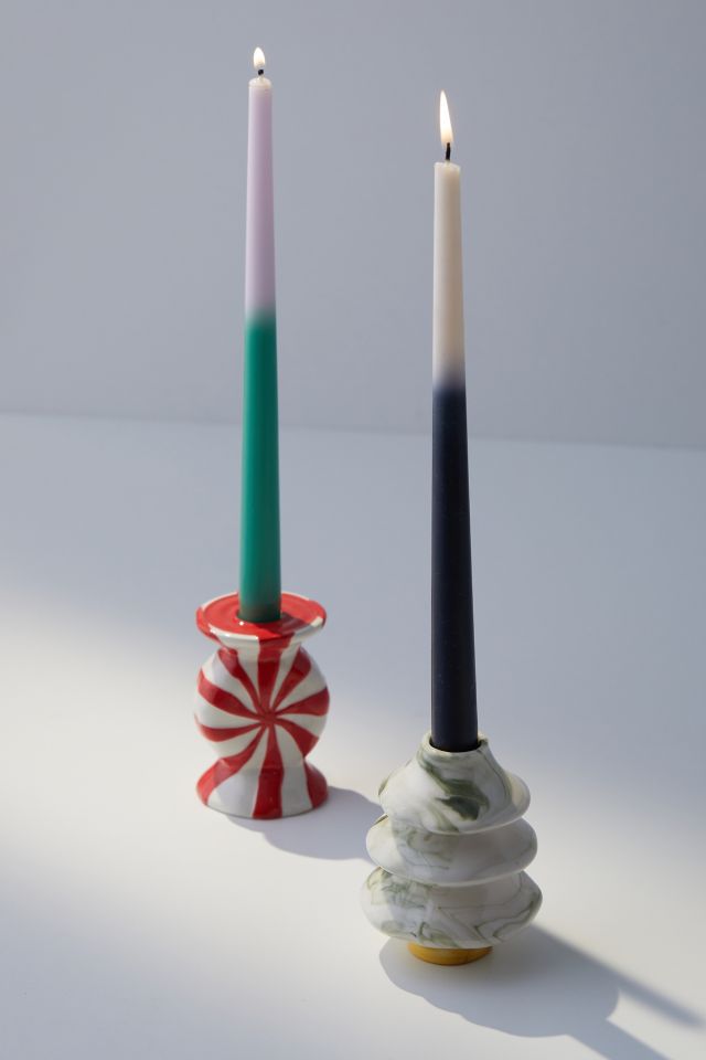 Festive Taper Candle Holder #4