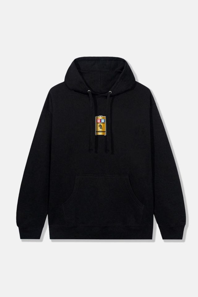 Anti Social Social Club Straight To Voicemail Hoodie Black Urban Outfitters