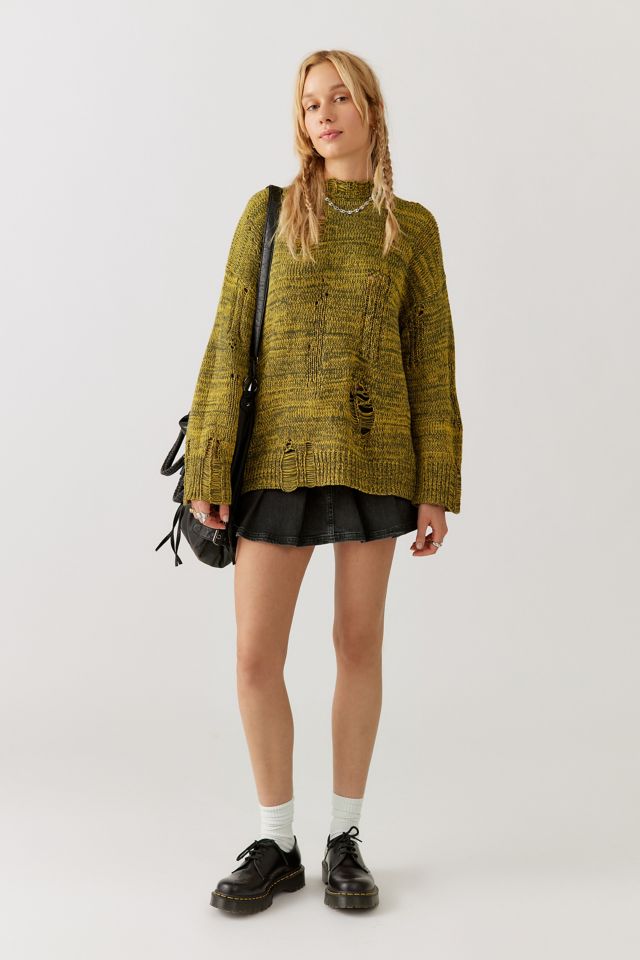 Chandail à encolure ras du cou d'aspect usé Kurt BDG #2