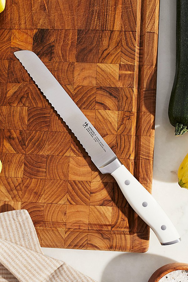 Henckels Forged Accent 8-inch Bread Knife In White