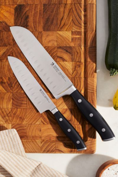 Henckels Forged Accent 2-pc Santoku Knife Set In Stainless Steel
