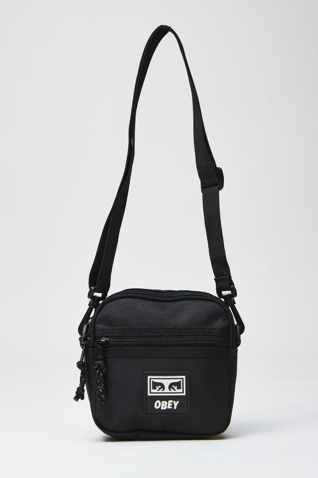 obey conditions traveler crossbody zip pouch