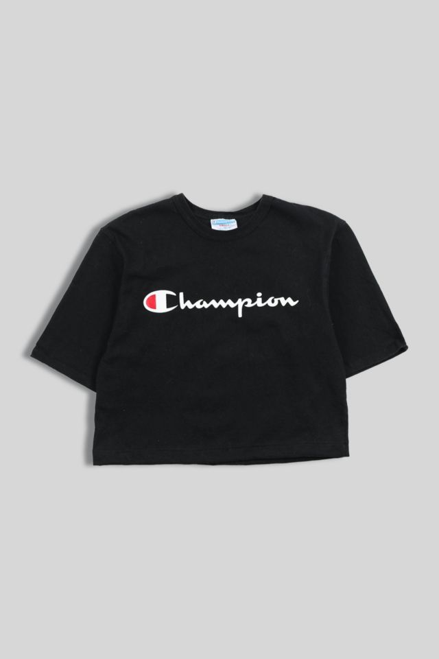 Vintage Champion Crop Tee 013 | Urban Outfitters