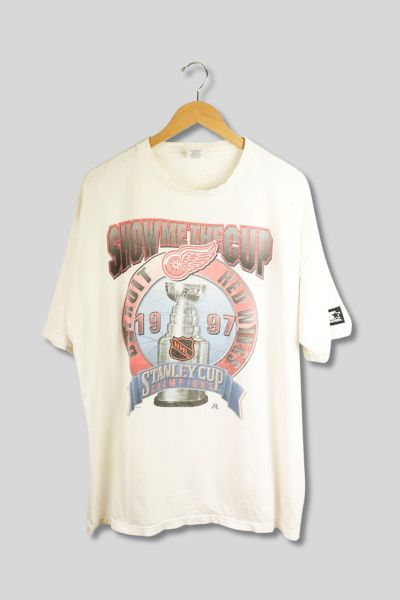 Vintage NHL (Pro Player) - Detroit Red Wings Championship Ring T-Shirt 1997  X-Large – Vintage Club Clothing