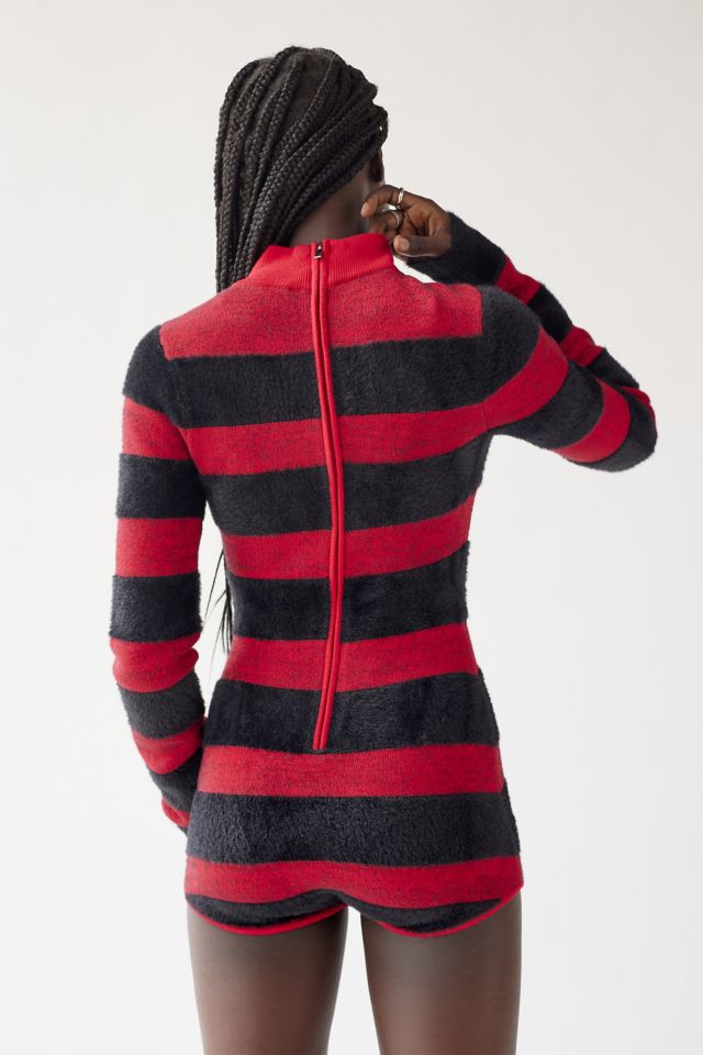 House Of Sunny La Combinaison Cobain Tricot Fermeture Éclair #2