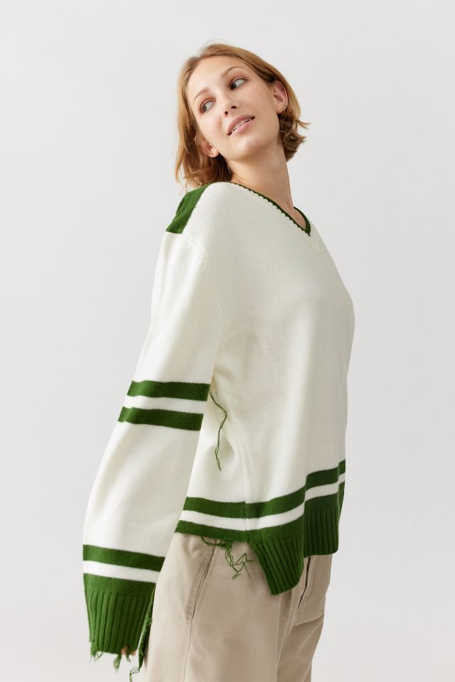 House Of Sunny The Ice Breaker Distressed Sweater #4
