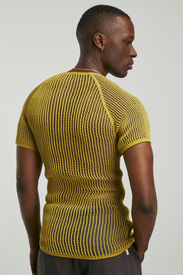 Urban Renewal Remade Overdyed Mesh Tee #2