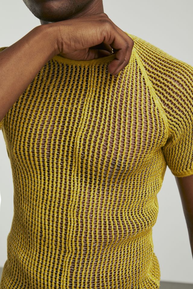 Urban Renewal Remade Overdyed Mesh Tee #3