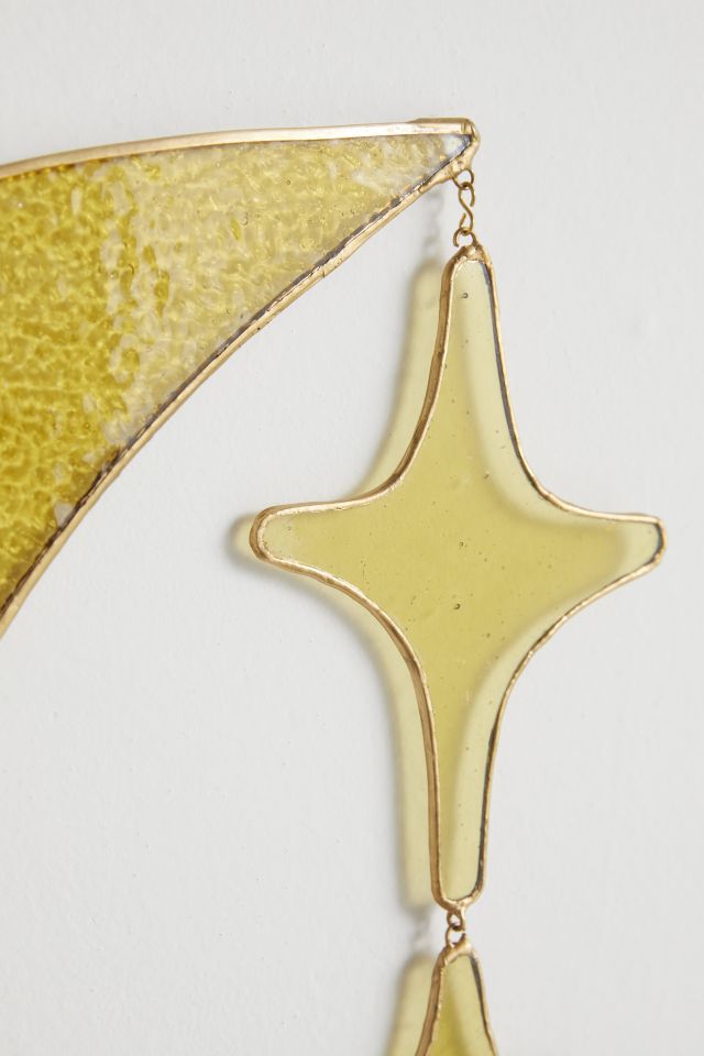 Raina Celestial Stained Glass Wall Hanging #2