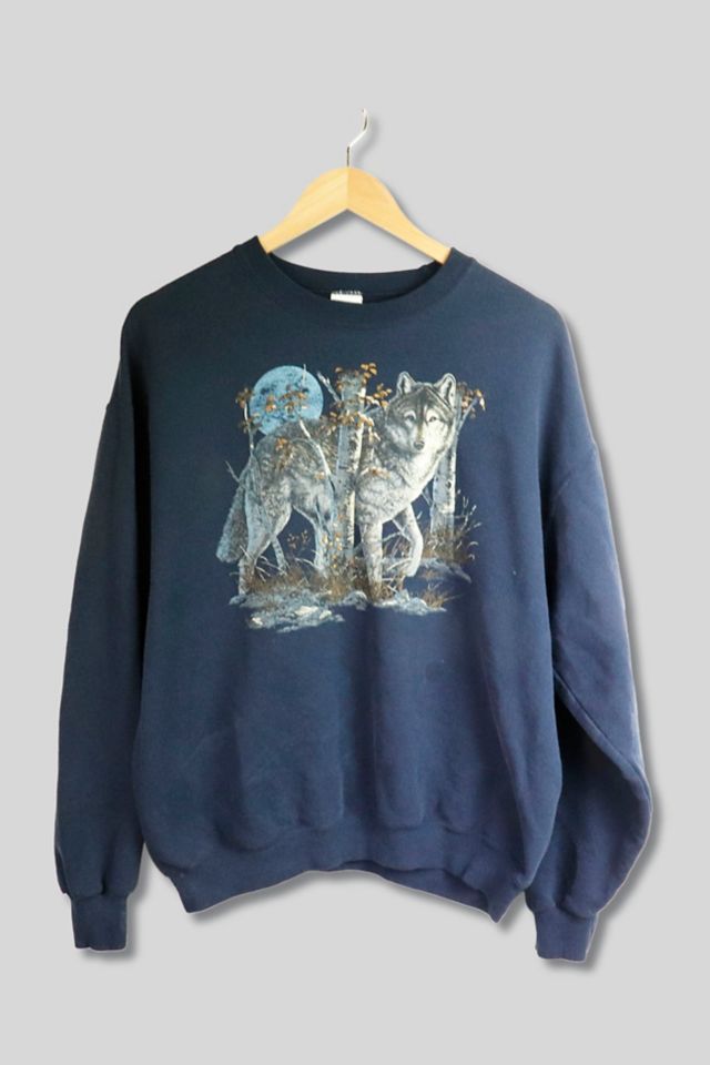 Wolf sweatshirt urban store outfitters