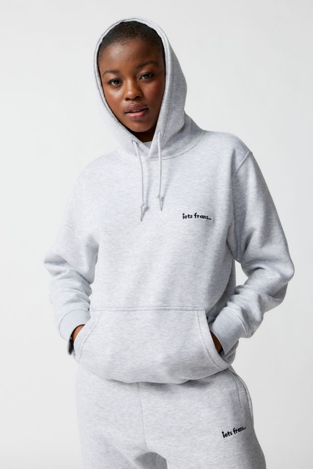 iets frans… Embroidered Hoodie Sweatshirt #3
