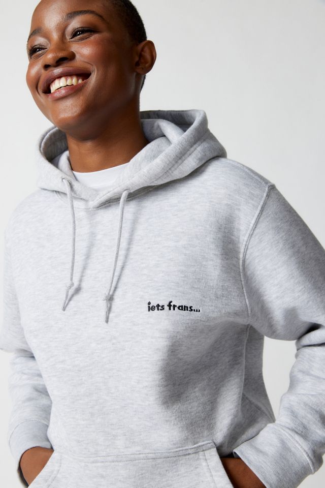 iets frans… Embroidered Hoodie Sweatshirt #4