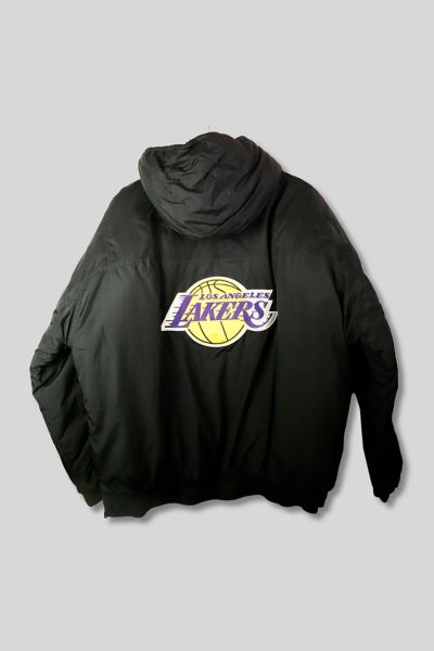 Vintage Deadstock Starter NBA Los Angeles Lakers Half zip Jacket Urban Outfitters