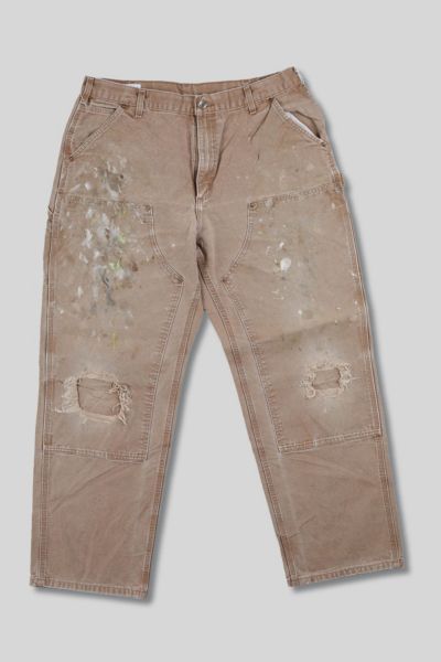 vintage carhartt double knee jeans