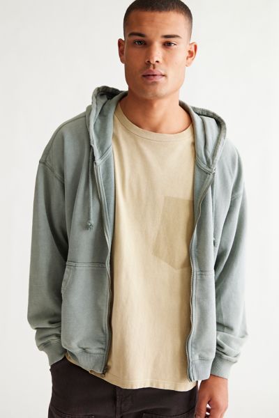 BDG Ace Zip-Up Hoodie Sweatshirt