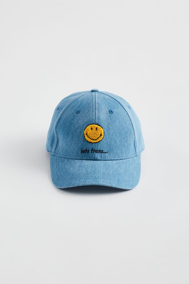 Casquette de baseball en denim iets frans… X Smiley #1