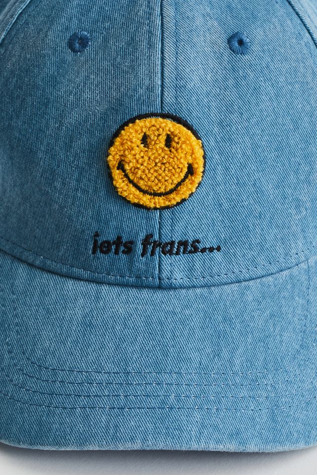Casquette de baseball en denim iets frans… X Smiley #2
