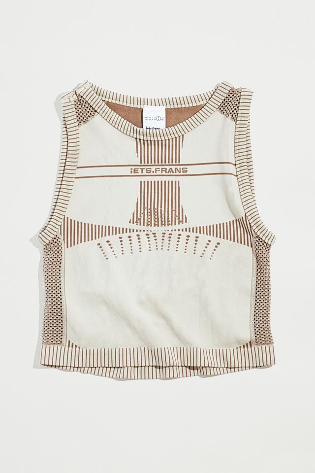 iets frans... Recycled Seamless Cropped Tank Top | Urban Outfitters
