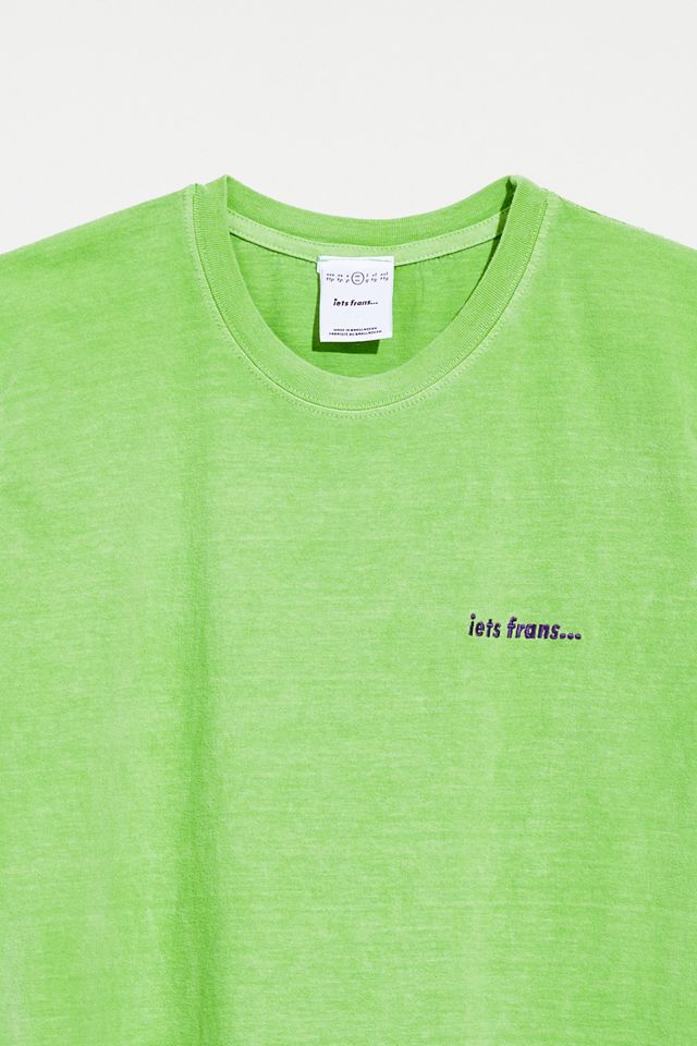 iets frans… Embroidered Shrunken Boyfriend Tee #1