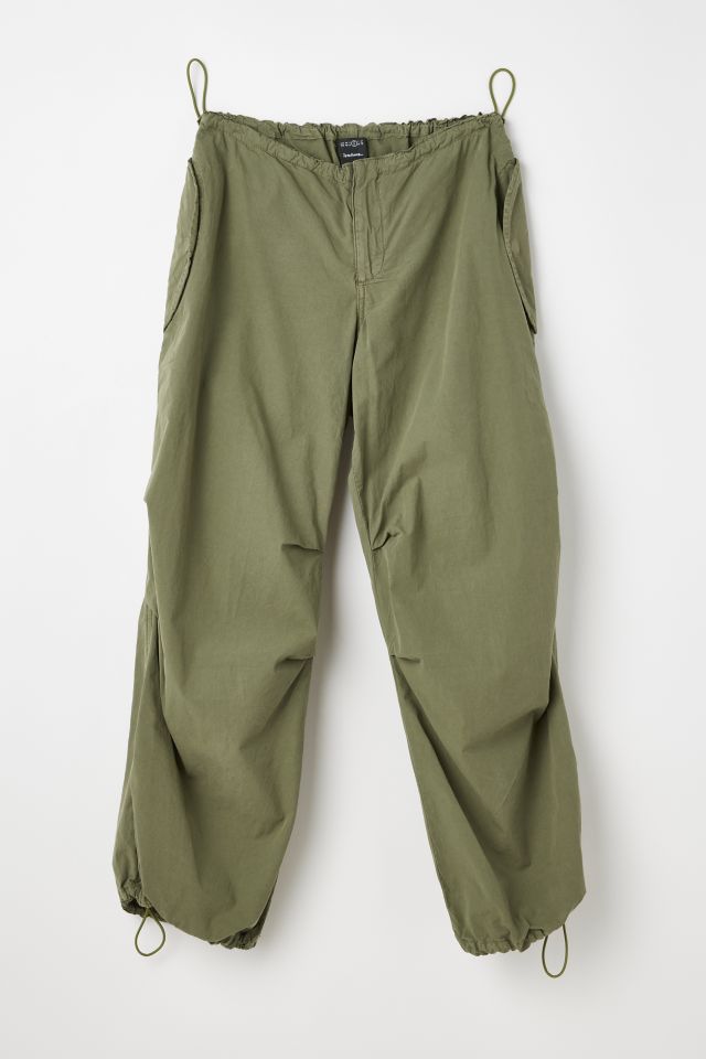 CARGO PARACHUTE PANTS - Green