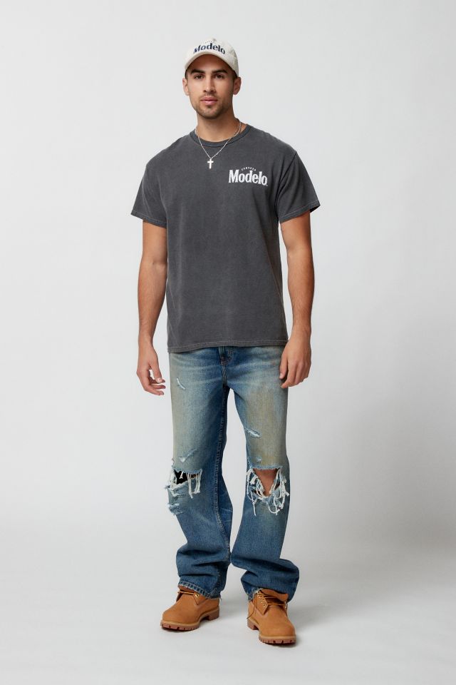 Modelo Cerveza Pigment Dye Tee #1