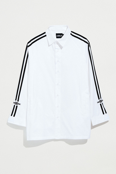 【AJOBYAJO】Raglan Lace Trimming Hoodie main image 1