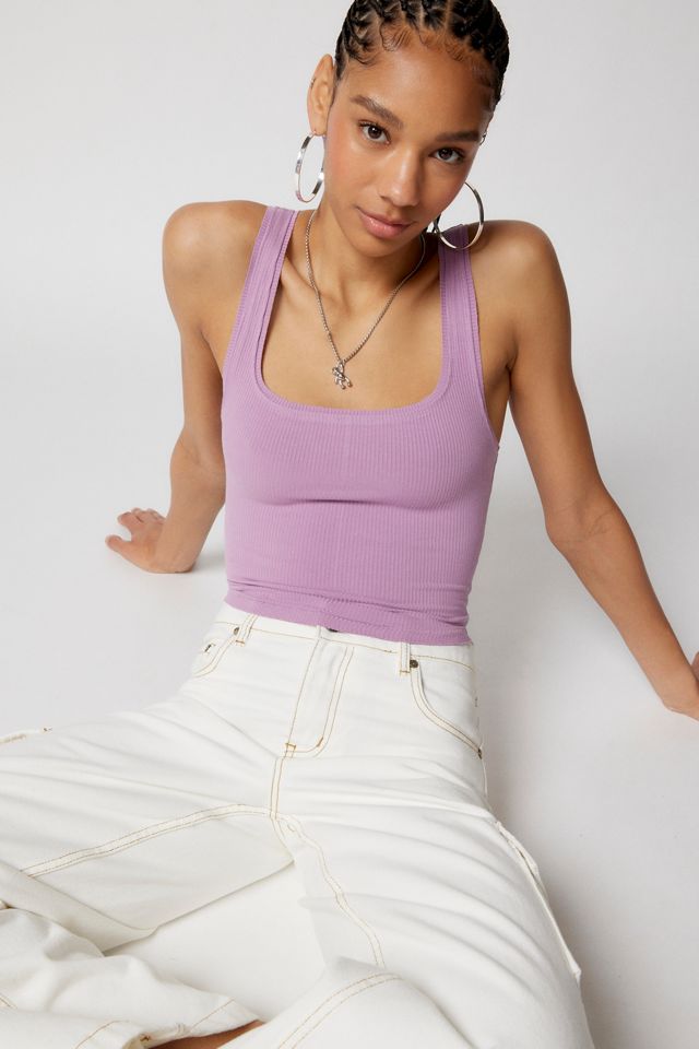 UO Sweet Thing Ribbed Tank Top | Urban Outfitters