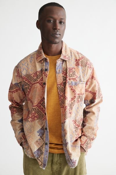 Bdg Vintage Core Flannel Shirt In Honey