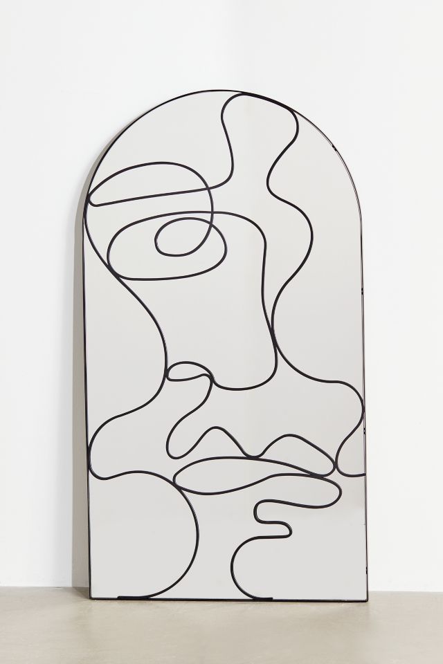 Silhouette Floor Mirror #1