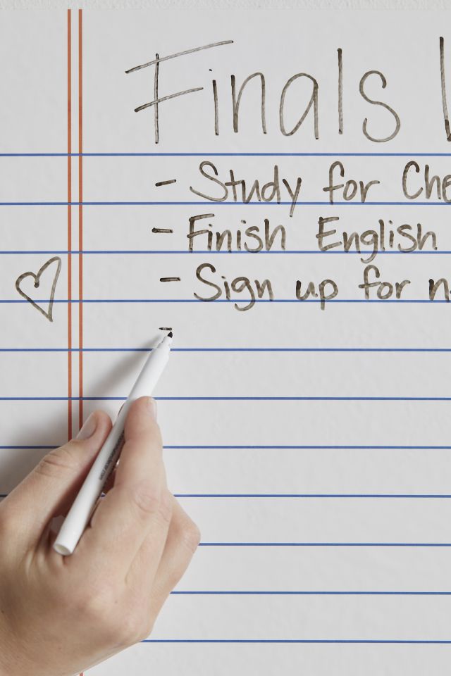 Notebook Paper Dry Erase Peel And Stick Giant Wall Decals #2