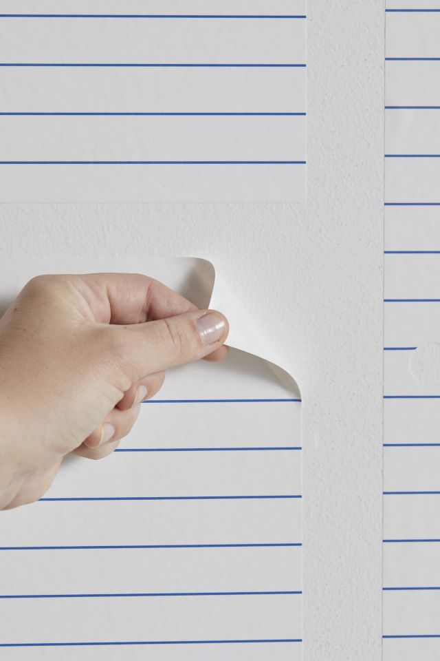 Notebook Paper Dry Erase Peel And Stick Giant Wall Decals #3